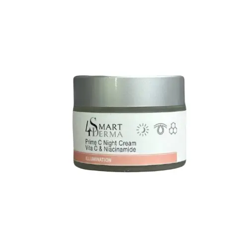 Smart4Derma Illumination Prime C Night Cream Vita & Niacinamide, 50 ml