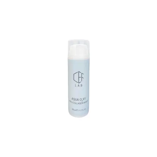 Cef Lab Aqua O2XY Line Pro Collagen Night Cream, 50 ml