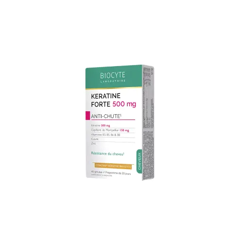 Biocyte Keratine Forte Anti Chute, 40 capsules