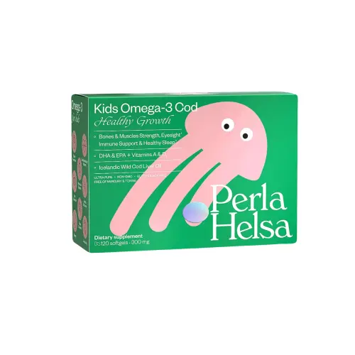 Perla Helsa KIDS Omega -3 Cod Healthy Growth Dietary Supplement