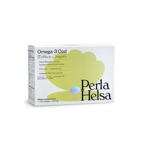 Perla Helsa Omega-3 Cod Wellness Complex Dietary Supplement