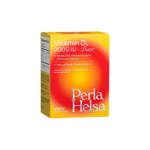 Perla Helsa Vitamin D3 2000 IU Base Dietary Supplement