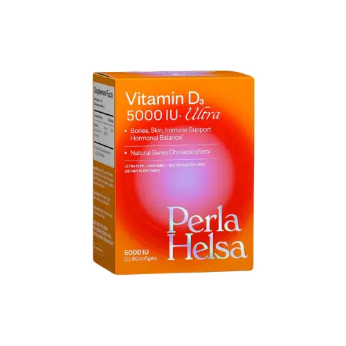 Perla Helsa Vitamin D3 5000 UI Ultra Dietary Supplement