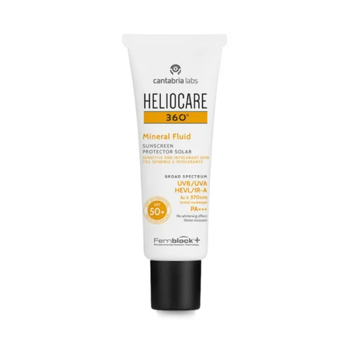 Cantabria Labs Heliocare  360º Mineral Fluid SPF50, 50 ml