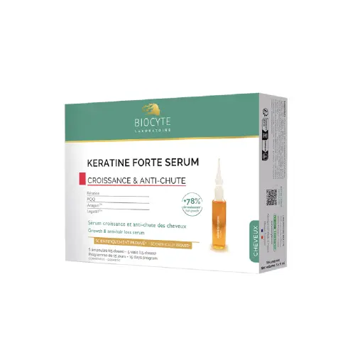 Biocyte Keratine Forte Serum Anti - Chute 5 * 9 ml