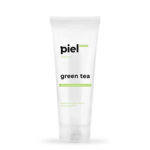 Piel Cosmetics Shower Cream-Gel Green Tea, 250 ml