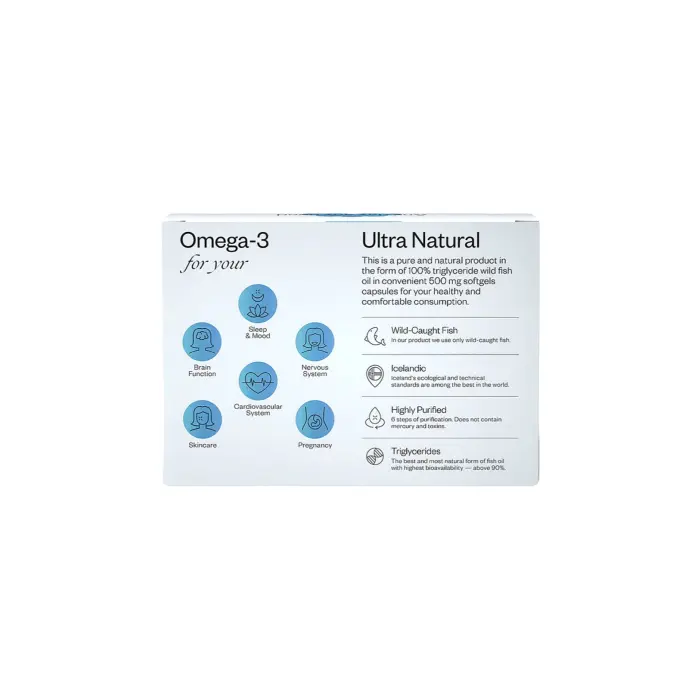 Perla Helsa Omega-3 DHA Tuna Mind & Body Dietary Supplement