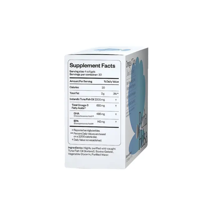 Perla Helsa Omega-3 DHA Tuna Mind & Body Dietary Supplement