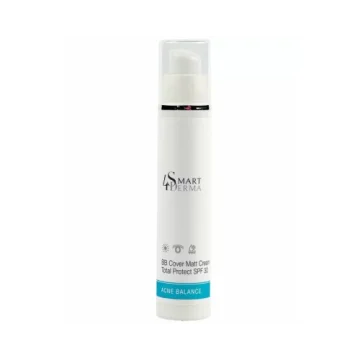 Smart4Derma Acne Balance BB Cover Matt Cream Total Protect SPF 30