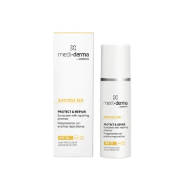Mediderma Sanyses MD Protect & Repair Sunscreen  with reparing enzymes cream gel SPF 50