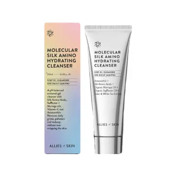 Allies of Skin Molecular Silk Amino Hydrating Cleanser, 100ml