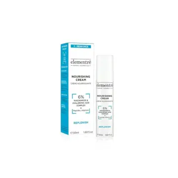 Elementre Nourishing Cream 6% Niacinamide & Hyaluronic Acid, 50 ml