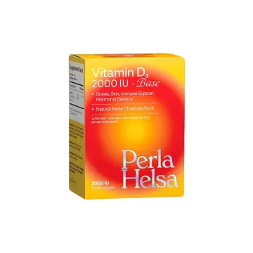 Perla Helsa Vitamin D3 2000 IU Base Dietary Supplement