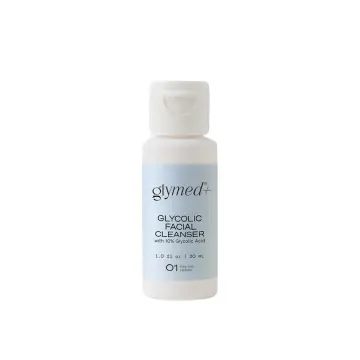 Glymed+ Glycolic Facial Cleanser with 10% Glycolic Acid, 30 ml