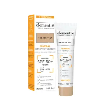 Elementre SPF 50+ Sun Protection Medium Tinted, 50 ml